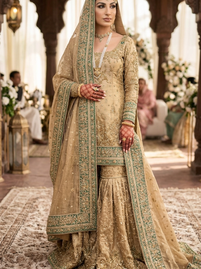 Noor Gharara Set – 3 Piece