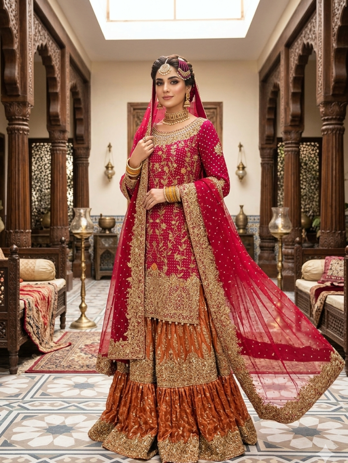Raya Lehenga Set – 3 Piece